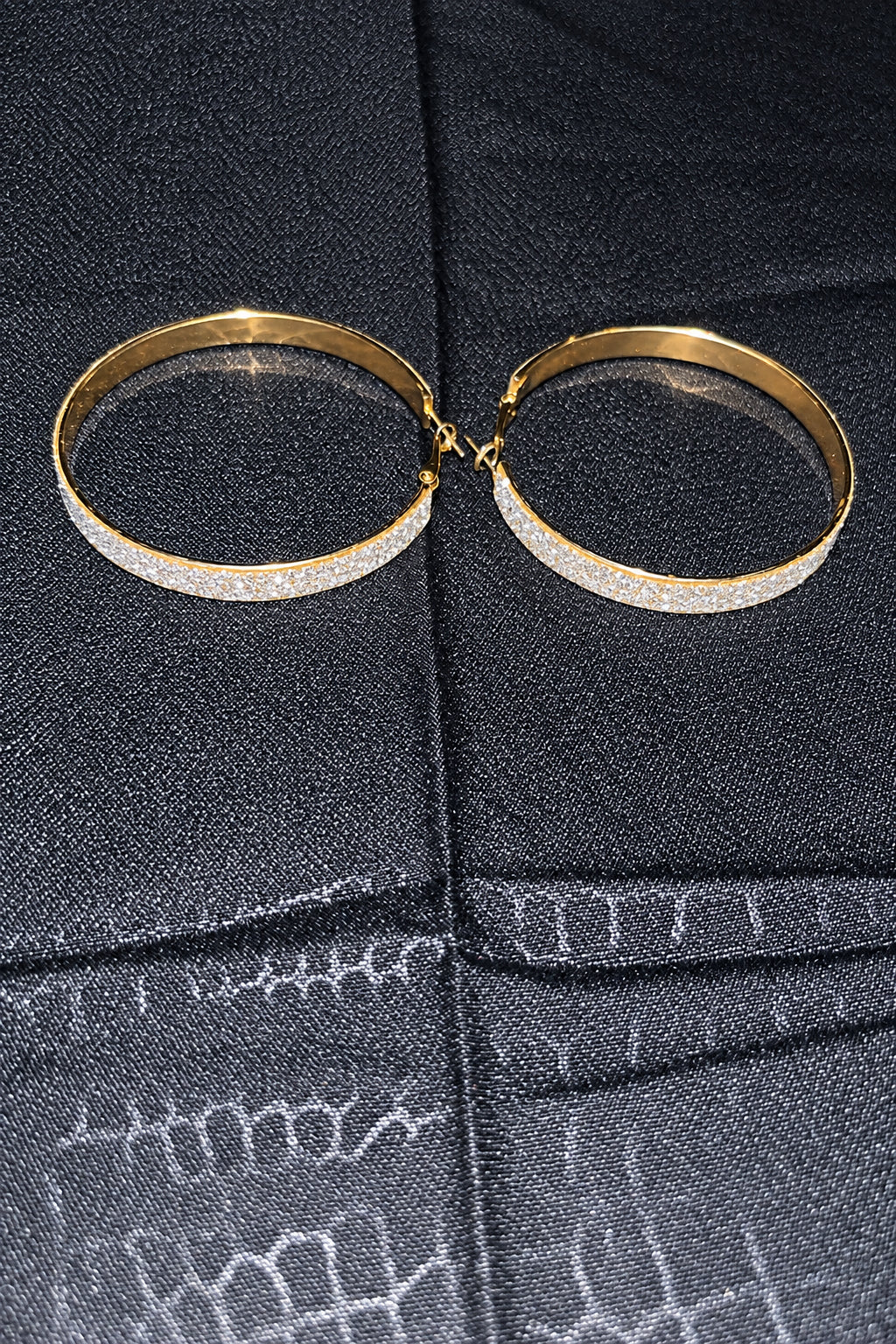 Sparking hoop Earrings